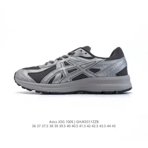 ASICS Jog 100S Unisex Lifestyle Sneakers in Mint Green with Reflective Strips