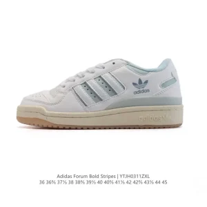 Adidas Forum Bold Low Roman Retro Leather Sneakers for Men and Women