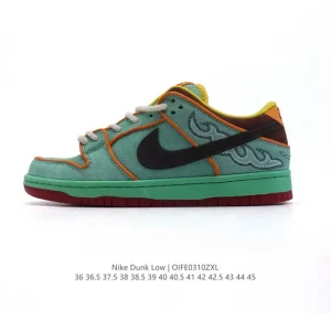 Nike Dunk Low Retro Vintage Leather Casual Sneakers for Men and Women