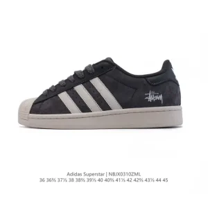 Adidas Superstar 82 Classic Shell Toe Leather Sneakers for Men and Women