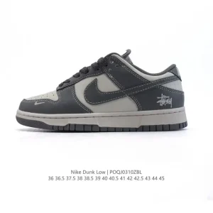 Nike Dunk Low SB Men's Women's Skateboarding Shoes Vintage Leather