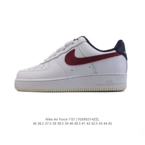 Nike Air Force 1 '07 Low 2025 New Year Edition White Leather Sneakers