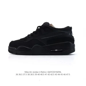 Jordan Air 4 Retro OG Low Top Basketball Shoes for Men and Women