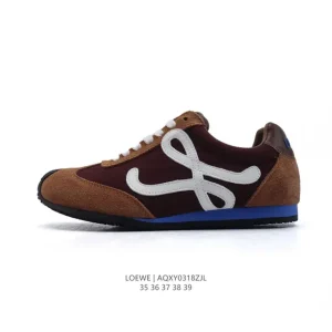 Loewe Ballet Runner 2.0 Leather Low Top Sneakers for Women and Men