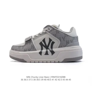 MLB Chunky Liner Mid Retro Street Sneakers for Youth