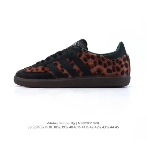 Adidas Samba Og Classic Sneakers White Black Gum Sole
