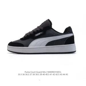 PUMA Court Guard Mix Leather Unisex Casual Sneakers