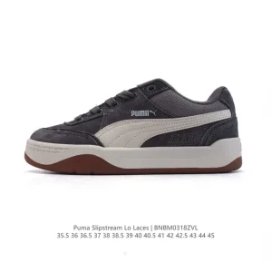 Puma Slipstream Laces Low Top Leather Vintage Sneakers