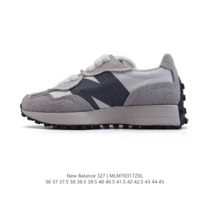 New Balance 327 Retro Vintage Suede Leather Running Shoes for Men and Women