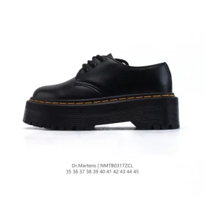 Dr Martens 1460 Smooth Leather Low-Top Boots