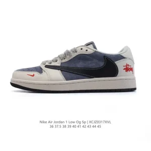 Nike Air Jordan 1 Low OG SP Military Blue Reverse Swoosh