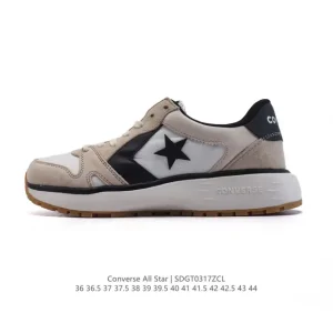 Converse All Star Leather Low Top Unisex Sneakers Vintage Style
