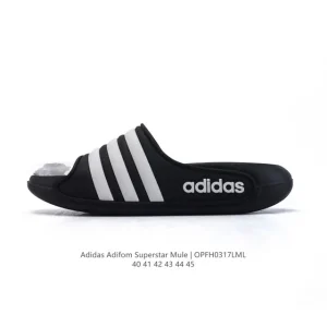 Adidas Superstar Slippers Summer Comfortable Sandals for Men