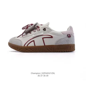 Champion Women's Classic Retro Platform Sneakers White