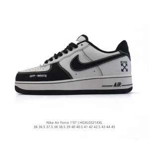 Nike Air Force 1 Low 2025 White Honeycomb Air Cushion Sneakers