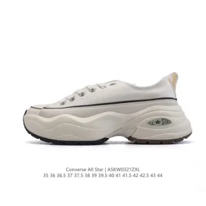 Converse 100th Anniversary Japan Limited Edition Thick Sole Platform Canvas Shoes