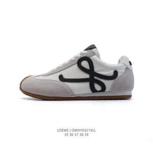 Loewe Ballet Runner 2.0 Leather Low-Top Sneakers for Women
