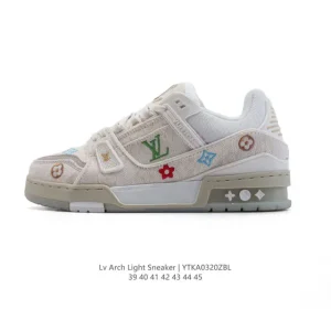 Louis Vuitton Trainer Sneaker Low Men's Fashion Luxury Shoes
