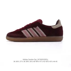 Adidas Samba OG Shoes Classic White Sneakers for Men and Women