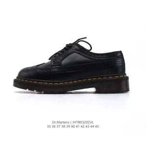Dr Martens 1460 Smooth Leather Low-Top Boots for Men and Women