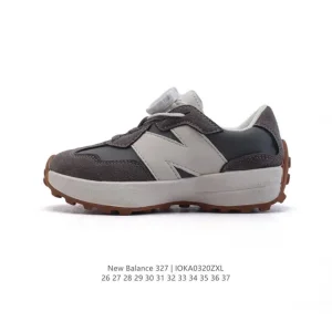 New Balance 327 Kids Retro Vintage Sneakers for Boys and Girls