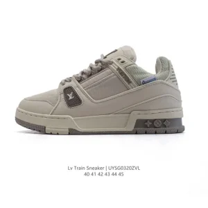 Louis Vuitton Trainer Sneaker Low Top Men's Fashion Sneakers