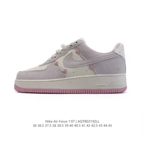 Nike Air Force 1 '07 Low White Leather Sneakers