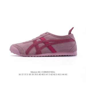 ASICS Onitsuka Tiger Mexico 66 Classic Leather Sneakers for Men and Women