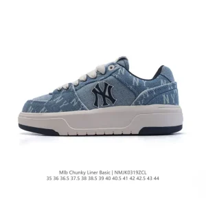 MLB Chunky Liner Basic Streetwear Sneakers for Men and Women