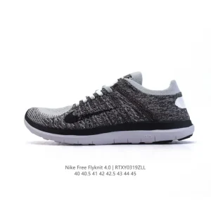 Nike Free 4.0 Flyknit Men's Running Shoe Lightweight Barefoot Training