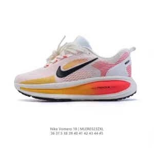 Nike Vomero 18 Running Shoes with Max Cushioning and Thick Sole
