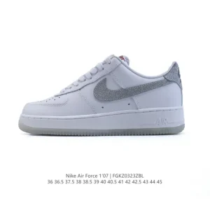 Nike Air Force 1 Low 2025 New Release White Leather Low Top Sneakers