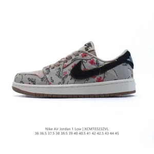 Air Jordan 1 Low 2025 Snake Year Limited Edition Sneaker with Embroidered Plum Blossom and Crane