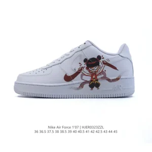 Nike Air Force 1 Low 2025 White Casual Low Cut Leather Shoes
