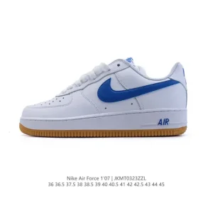 Nike Air Force 1 '07 Low White Sneakers with Air Cushion
