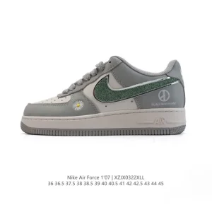 Nike Air Force 1 07 Low Embroidered Chrysanthemum 2025 New Sneakers