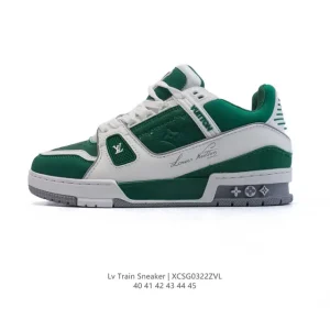 Louis Vuitton Trainer Sneaker Low Men's Fashion Luxury Shoes