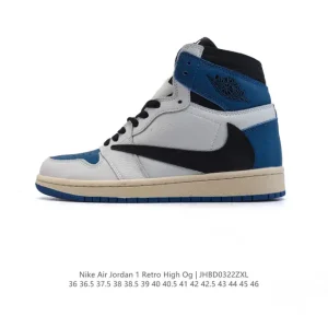 Jordan Air 1 Retro High OG Trapper Suede Basketball Shoes