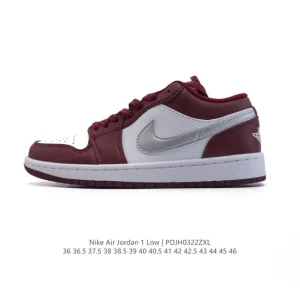 Jordan AJ1 Low Retro Classic Leather Basketball Shoes