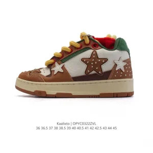 Kaalixto Star Chunky Sole Fashion Sneakers for Men and Women