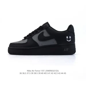 Nike Air Force 1 07 Low 2025 White Leather Sneaker with Air Cushion