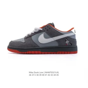 Nike Dunk Low Retro Leather Skate Shoes for Men and Women