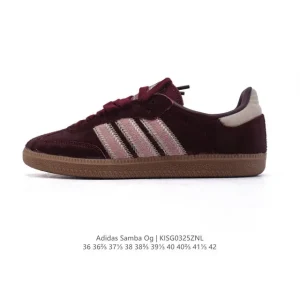 Adidas Samba OG Classic Sneakers White Leather T-Shape Toe