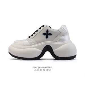 SMFK Cross Flower Retro Running Shoes for Women 2025