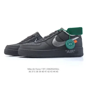Nike Air Force 1 Low White Leather Sneakers for Men and Women