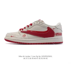 Jordan Military Blue Low OG SP Reverse Swoosh Sneakers