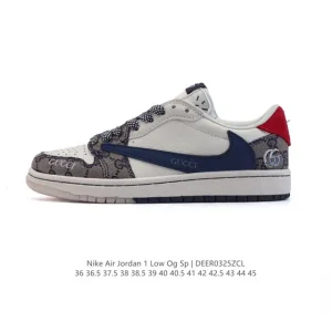 Nike Air Jordan 1 Low OG SP Military Blue Reverse Swoosh