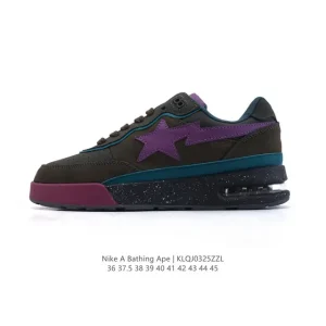 Bape x Nike Air Force 1 Low Camo Sneakers for Men and Women