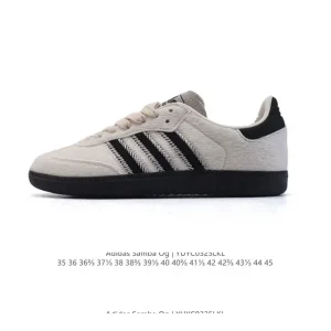 Adidas Samba Og Classic White Leather Sneakers for Men and Women