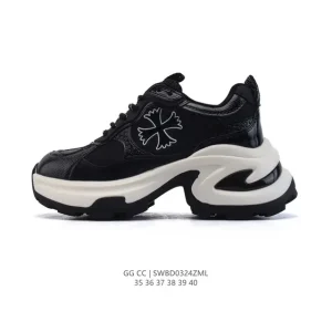 Gg Cc Luxury Women's Classic Casual Sneakers Platform Shoes